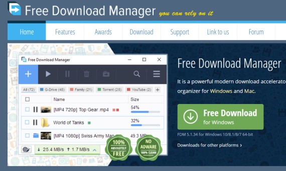 Free Download Manager
